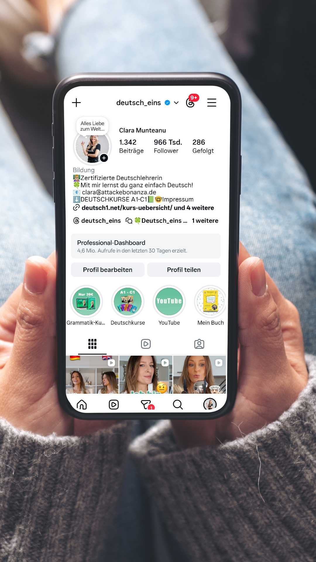 Instagram Phone Mockup